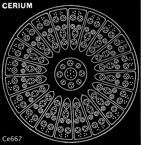 Planche 27 – Cérium Ce667
