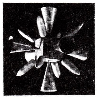 Planche 197 – Octaèdre – Entonnoirs et pointes