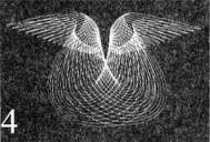 Figure 4 – Dessins résultant d'oscillations de pendules