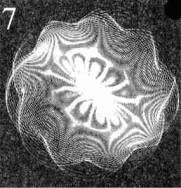 Figure 7 – Dessins résultant d'oscillations de pendules